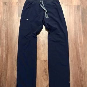 Figs Kade Small Tall Navy Scrub Pants